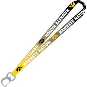 Iowa Hawkeyes Lanyard Ombre Hawkeye Nation