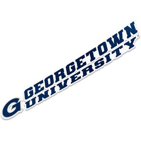Desert Cactus Georgetown University Sticker Hoyas GU Name Logo Vinyl Decal Laptop Water Bottle Car Scrapbook (8 Inch Sticker)