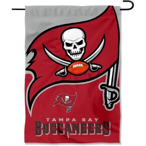 Tampa Bay Buccaneers Large Logo Double Sided Garden Banner Flag
