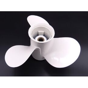 664-45945-00-EL Aluminum Alloy 9 7/8x10 1/2 F Propeller for Yamaha 20HP 25HP 30HP Outboard Engine 9.875x10.5