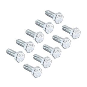 uxcell Hex Head Screw Bolts Carbon Steel 1/4"-20x3/4" Fastener Grade 5 UNC 20pcs