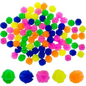 Bicycle Spoke Beads 72PCS Plastic Small Multi Shaped Mixed Color Bike Wheel Spokes Decorations