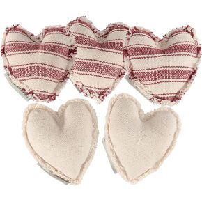 Primitives by Kathy Love Fabric Heart Set