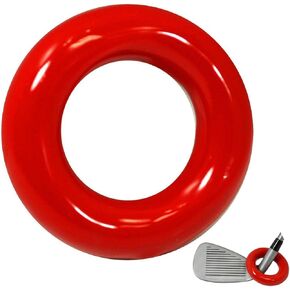 Orlimar Golf Warm Up Weight, Red Pocket Sized Portable Weighted Golf Club Swing Trainer