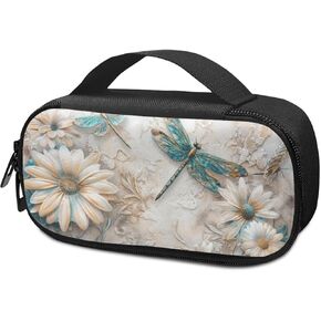 Galaxy Butterfly Insulin Cooler Travel Case with Handle, Diabetic Travel Bag for Insulin Pens, Needles and Diabetes Supplies, Small Insulated Medicine Carrying Case, Purple