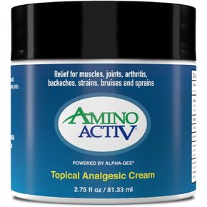 Topical Cream, Penetrating Pain Relief for Muscles and Joints, Featuring Histamine DHCl and Includes Alpha-GEE, 2.75 fl oz in Saudi Arabia