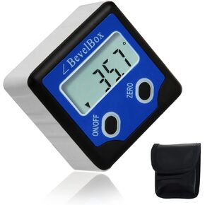 Digital Light Weight Bevel Box Gauge Angle Protractor Magnetic Angle Gage Level/Protractor/Bevel Gauge fo Handyman, DIY tools
