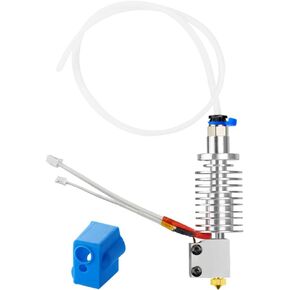 مجموعة V5 J-Head Hotend مع فوهة 0.4 مم + جورب سيليكون بركان V5، مجموعة بثق رأس طباعة سبائك الألومنيوم 1.75 مم خيوط ثلاثية الأبعاد بديلة للطابعة متوافقة مع Anycubic Vyper Hotend 24V 40W in Kuwait