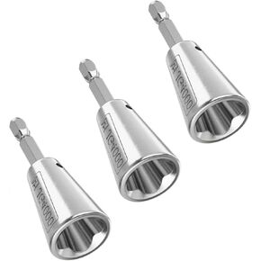 Heyiarbeit 3 Pcs Wire Twister Tool for Drill,Wire stripper for drill,Wire Stripping and Twisting Tool,Wire Twisting Tool Wire Twister Wire Connector for Electrical Power Drill Drivers Tools