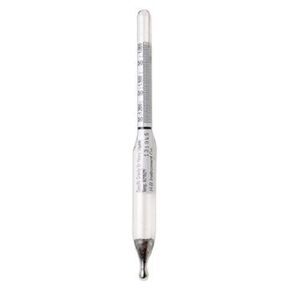 H-B Instrument B61801-7200 Plain-Form Glass Hydrometer, 1.000 to 1.220 Sg/0.002