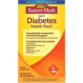 Na ture Made Diabetes Health Pack, 60 Packets