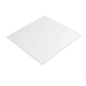 White PTFE Virgin Sheet 1.5 x 250 x 250mm 0.059" x 9.8" x 9.8"