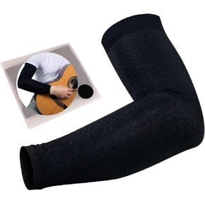 Grey arm sleeve for guitarists Size Large, Classical guitar sleeve for arms, Electric guitar arm sleeve, arm sleeve for classical guitar players and for flamenco guitar players