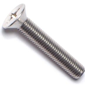 014973194246 Phillips Flat Machine Screws, 1/4-28 x 1-1/2, Piece-6