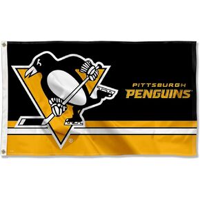 Pittsburgh Penguins Logo Insignia 3x5 Feet Banner Flag