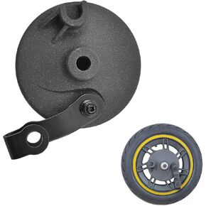 MIMIRACLE Front Wheel Hub Brake Cover Compatible with Segway Ninebot Max G30/G30LE Drum Brake Electric Scooter Accessories Integrated Brake Pad