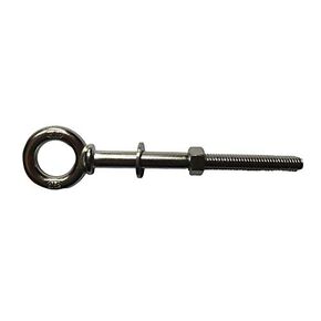 US STAINLESS Stainless Steel 316 (Shape Type 307) Lifting Eye Bolt Short Thread 3/8" UNC x 110mm Marine Grade Pitch of 16