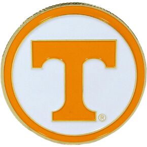 Siskiyou Sports NCAA Tennessee Volunteers Unisex Fan Shop Golf Ball Marker, Logo, Team Colors
