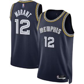 Outerstuff Ja Morant Memphis Grizzlies Navy #12 Infants Toddler Alternate Swingman Jersey