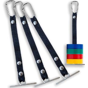 Tape Thong for Tool Belts 2.4" Wide Electrical Tape Holder Black Electrical Contractor Tool Belts