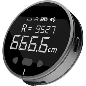 Digital Tape Measure Electronic Ruler 8 in 1 Handheld Range Finder 324 Ft Length Measuring Tool LCD Type-C Rechargeable for Flat Curved Diameter Odd Shape High Precision Gifts