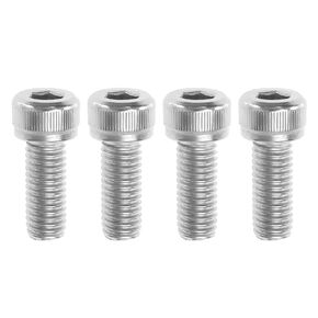 The Lord of the Tools 4PCS M8x20mm Left Hand Thread Hex Socket Cap Screw Fastener Stainless Steel for Indoor Outdoor Home Office Communication Equipment Ship Assembly