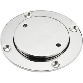 keehui Marine 316 Stainless Steel 3inch/4inch Inspection Deck Plate W/screws for Boat