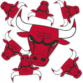 Desert Cactus Chicago Bulls NBA Officially Licensed Sticker Vinyl Decal Laptop Water Bottle Car Scrapbook (Type 3-1)