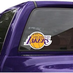 Los Angeles Lakers 8" Color Team Logo Car Decal