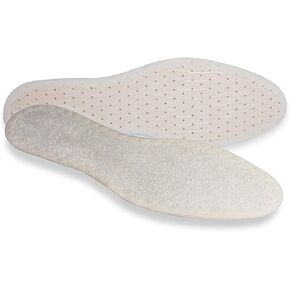 pedag Bamboo Deo Insole, Handmade in Germany, Made from Bamboo-Derived Terry, Ultra Thin and Durable, Ideal for Sockless Wear, Washable, US W6 / EU 36