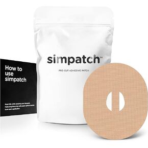 SIMPATCH Adhesive tape for Dexcom G7 with Strap (25-Pack)