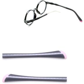 Children Eyeglass End Tips Square Hole Ear Sock Pieces Tube Eyewear Anti-Slip Rubber Comfort Replacement Tips