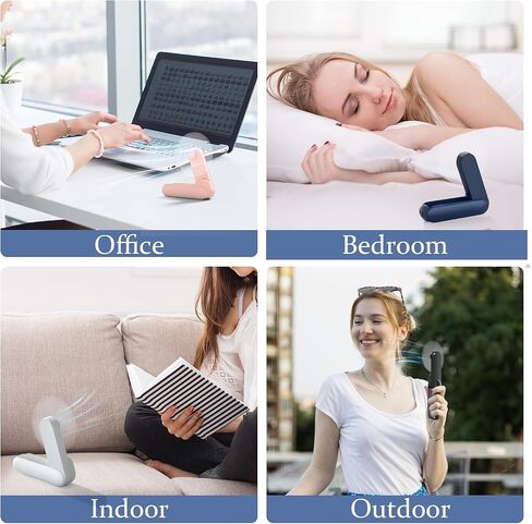 JSQBD Foldable Handheld Fan Pink-1 in Saudi Arabia