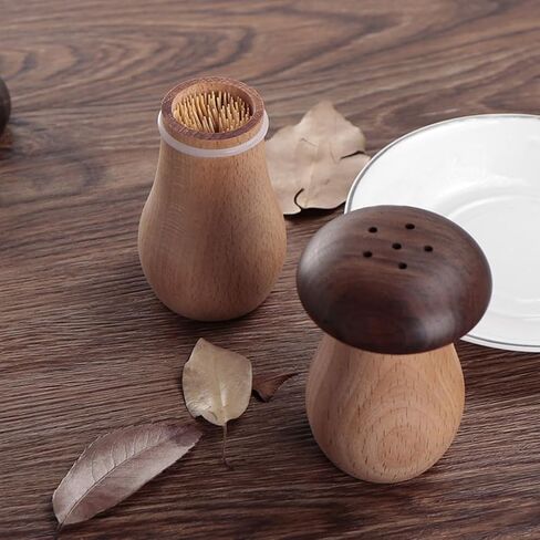 Mushroom Toothpick Dispenser, Holds & Dispenses Toothpicks, Cute Kitchen Decor Gift,Cute Mushroom Toothpick Holders Toothpick Holder in Saudi Arabia
