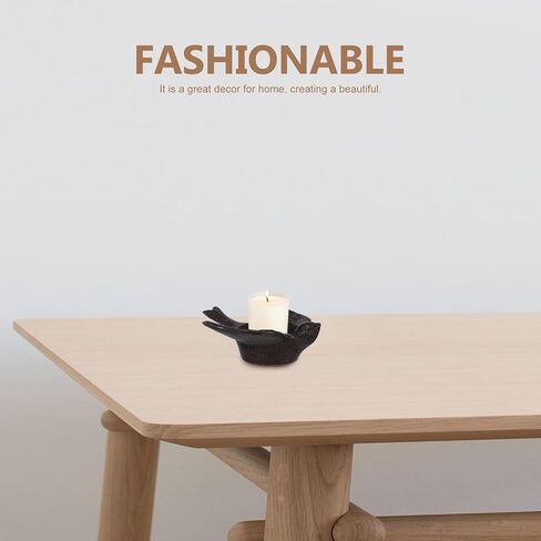 Abaodam الشاي ضوء شمعة حامل الحديد الطيور شمعة حامل الحديد المطاوع شمعة حامل شمعة صينية خمر شمعدان جدار شمعة حامل طويل القامة شمعة حامل جدار السنانير ديكور المنزل ديكور in Kuwait