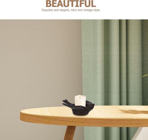 Abaodam الشاي ضوء شمعة حامل الحديد الطيور شمعة حامل الحديد المطاوع شمعة حامل شمعة صينية خمر شمعدان جدار شمعة حامل طويل القامة شمعة حامل جدار السنانير ديكور المنزل ديكور in Kuwait