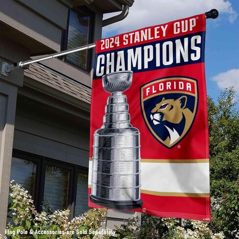 Florida Panthers 2024 Stanley Cup Champions Banner Flag in Saudi Arabia