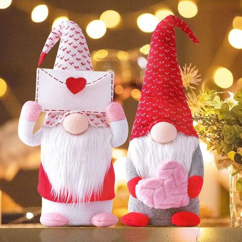 LONEA 2 PCS Mother's Day Gnome Plush Gifts - Spring Summer Tulip Mothers Day Gnome Decorations Birthday Gift - Best Mom Ever Plushie - Table Tiered Tray Gnomes Decor in Saudi Arabia