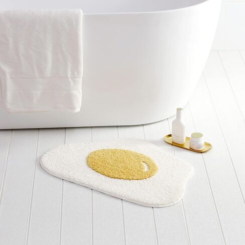 Cute Absorbent Bath Mat for Bathroom, Non Slip Soft Leopard Bath Rug, 20" x 31" in Kuwait