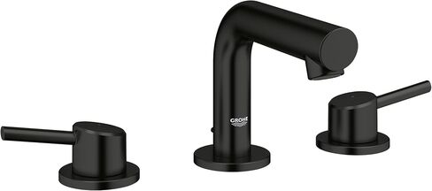 GROHE 20572001 Concetto، صنبور حمام واسع الانتشار مقاس 8 بوصة بمقبضين مقاس S 1.2 جرام في الدقيقة، كروم in Saudi Arabia
