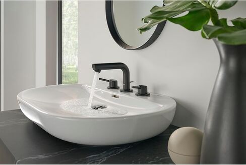 GROHE 20572001 Concetto، صنبور حمام واسع الانتشار مقاس 8 بوصة بمقبضين مقاس S 1.2 جرام في الدقيقة، كروم in Saudi Arabia