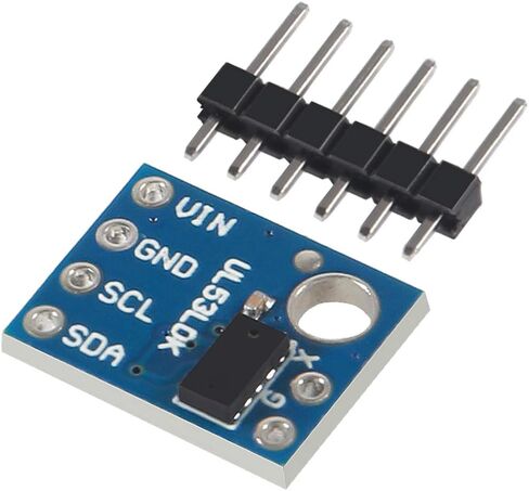 5 قطعة VL53L0X وحدة استشعار المدى GY-530 مستشعر مدى الليزر وقت الرحلة (ToF) 2.8-5 فولت I2C IIC واجهة الاتصالات in Saudi Arabia