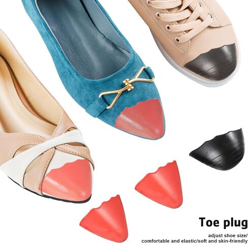 GLEAVI 2 Pairs Shoe Filler: Toe Filler Inserts - Shoe Inserts to Make Shoes Smaller for Women Kids in Saudi Arabia
