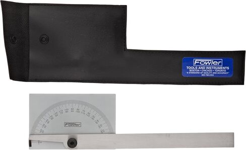 Fowler 52-450-010-0, Protractor with Rectangular Head - 6" in Saudi Arabia
