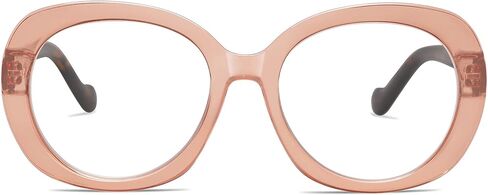 3-حزمة نظارات القراءة المتضخم الرجعية للنساء العصرية مستديرة الضوء الأزرق حجب قراء الكمبيوتر إطار أنيق AM6060 in Kuwait