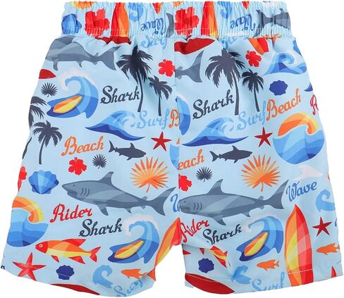 Boys Swim Trunks with Mesh Lining Quick Dry Beach Board Shorts Bathing Suit Swimwear for Kids Toddler in Saudi Arabia