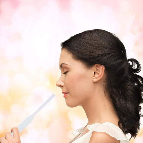 Bettli Perfume Paper Perfume Test Strips 200 pcs Disposable White for Aromatherapy Fragrance Tester Strips Essential Oil Scent in Kuwait