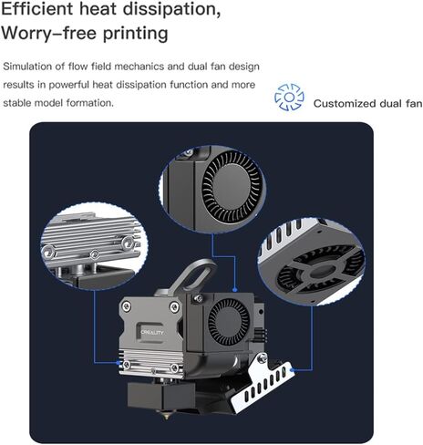 مجموعة أدوات بثق المحرك المباشر Creality Sprite لطابعات Creality Ender 3/Ender 3 V2/Ender 3 Pro //Ender 3 Max ثلاثية الأبعاد in Kuwait