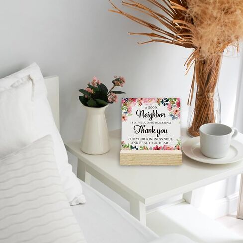 Leader Appreciation Gifts Leader Nutrition Facts Ceramic Decorative Sign Keepsake Thank You Gifts for Leader Boss Mentor Ceramic Desk Sign Plaque with Wooden Stand for Home Office Decor in Kuwait