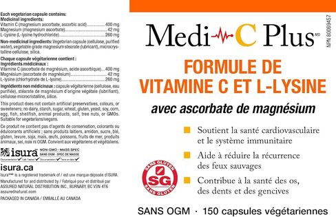 Medi-C Plus with Magnesium, 150 CT in Saudi Arabia